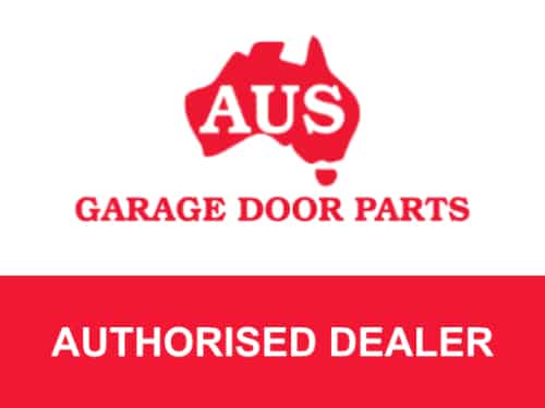Aus garage doors authorised dealer badge