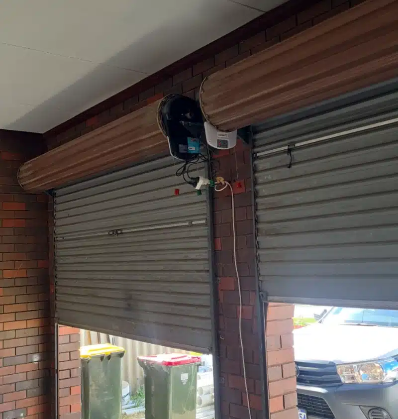 Double or single garage door options